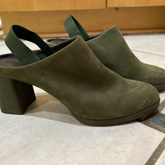 Camper Kara Mule K200765-002 in Kiwi suede, Size 38/8 - Picture 3 of 11